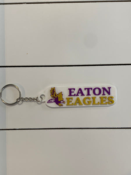 Eaton Eagles Keychain